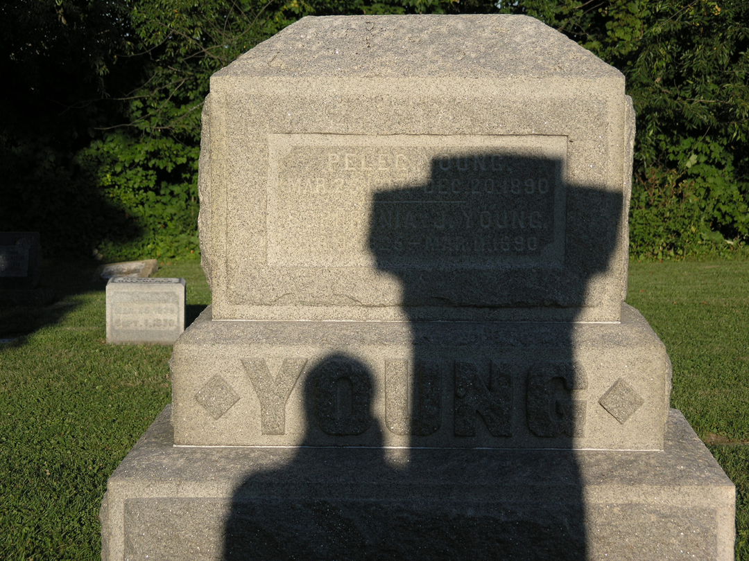 Peleg Young - Headstone, Sugar Grove Cemetery 4.jpg