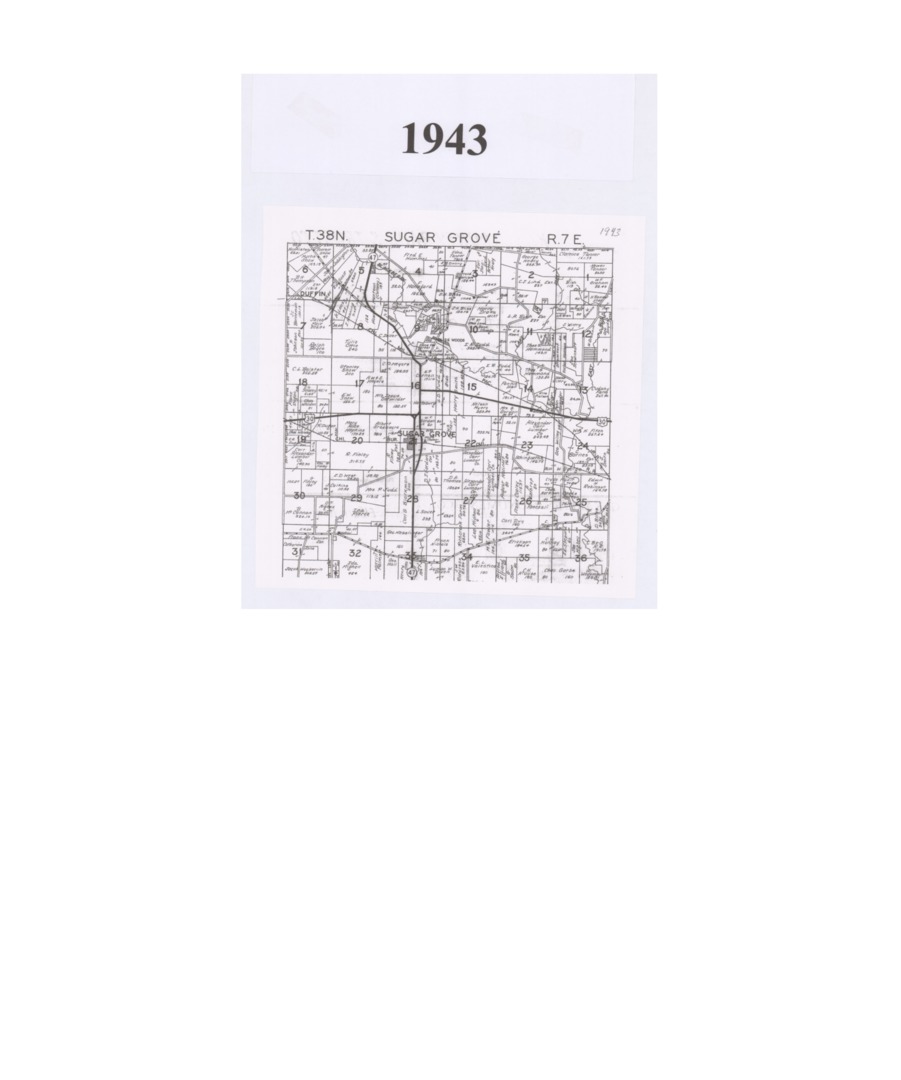 Map, Plat, 1943, Sugar Grove Township, Kane County, Illinois.pdf