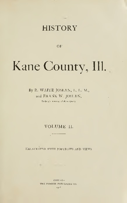 History of Kane County 1908, Pages 302-601.pdf