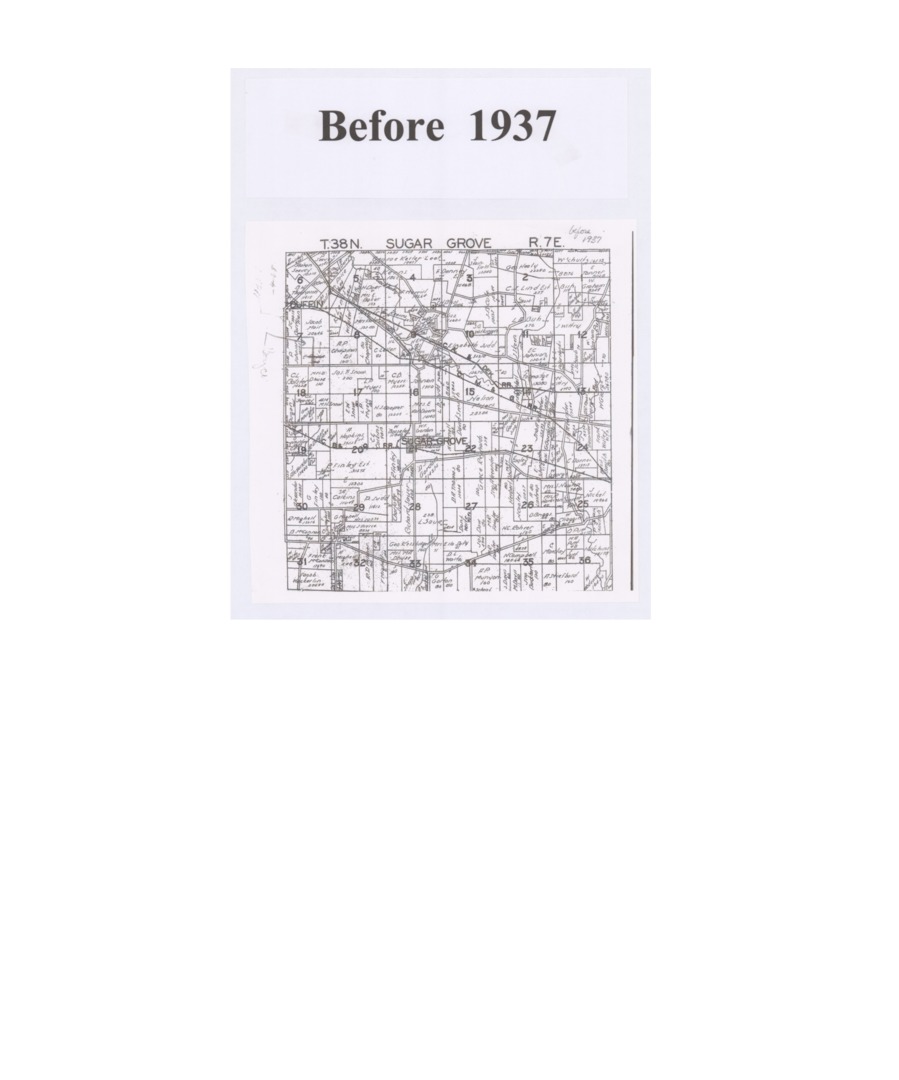 Map, Plat, before 1937, Sugar Grove Township, Kane County, Illinois.pdf