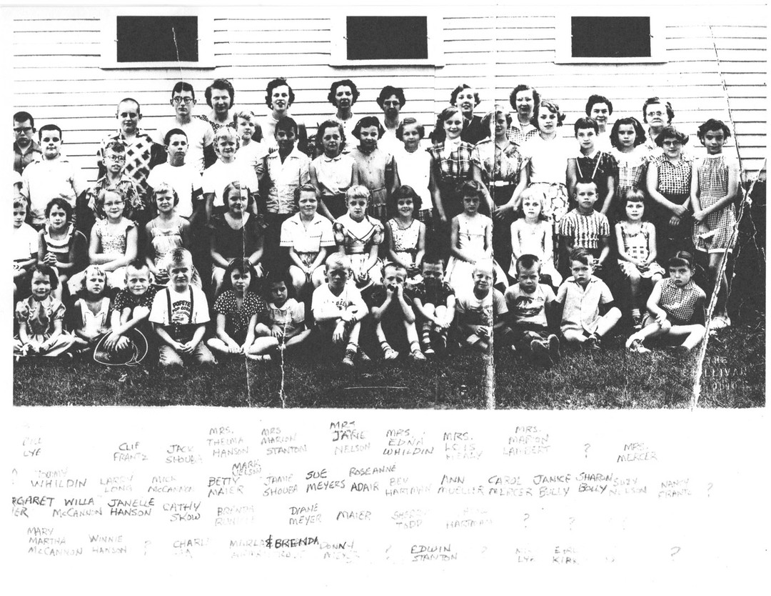 Bible School, SG Methodist Church 1955- Right Names -1.jpg