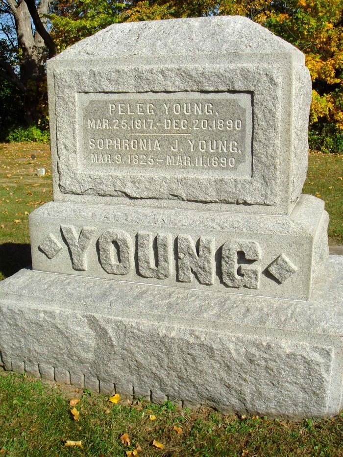 Peleg Young - Headstone 2, Sugar Grove Cemetery.jpg