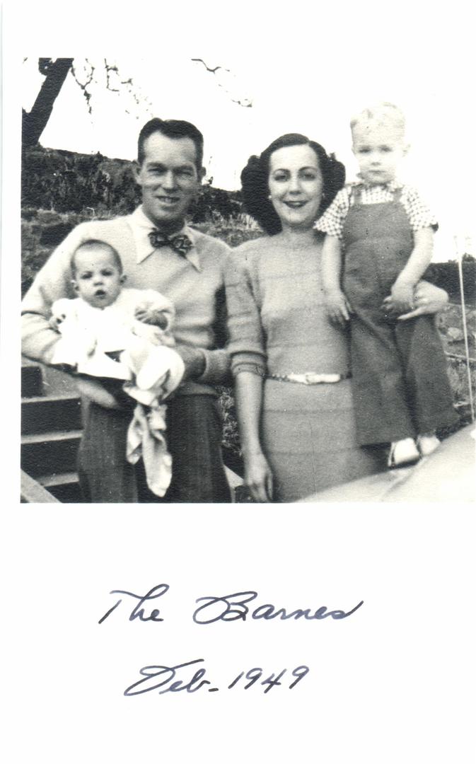 1949 The Barnes Family