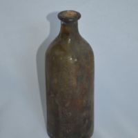 Bottle, Brown Glass