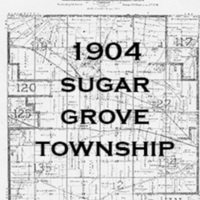 Sugar Grove Township Map:  1904