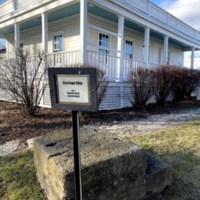 Carriage Stop from Nicholas Farm on Jericho Road:  Display at Bliss House Museum