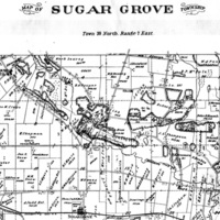 Sugar Grove Township Map:  1892