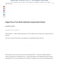 Sugar Grove Corn Boil celebrates long-storied history – Shaw Local.pdf