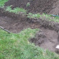 Archaeological Dig:  142 Main Street, Sugar Grove, Illinois (Backyard)