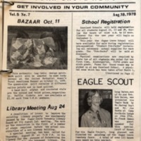 Boy Scout Troop 41:  Sugar Grove News 1970s Articles