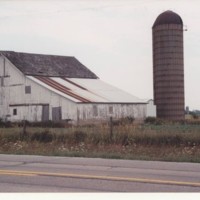 Farm and Barn on Route 30 Bypass towards Montgomery