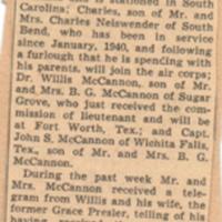 McCannon Family:  Ella McCannon, &quot;Four of Her Grandsons in U.S. Service&quot;