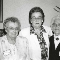 Elizabeth Mighell Wilson, Margaret Harker Calkins Greyer, Ada Knudson Lippold