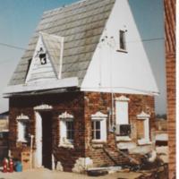 Gas Station:  Corner of Galena Boulevard and Route 47.  1940, 1987